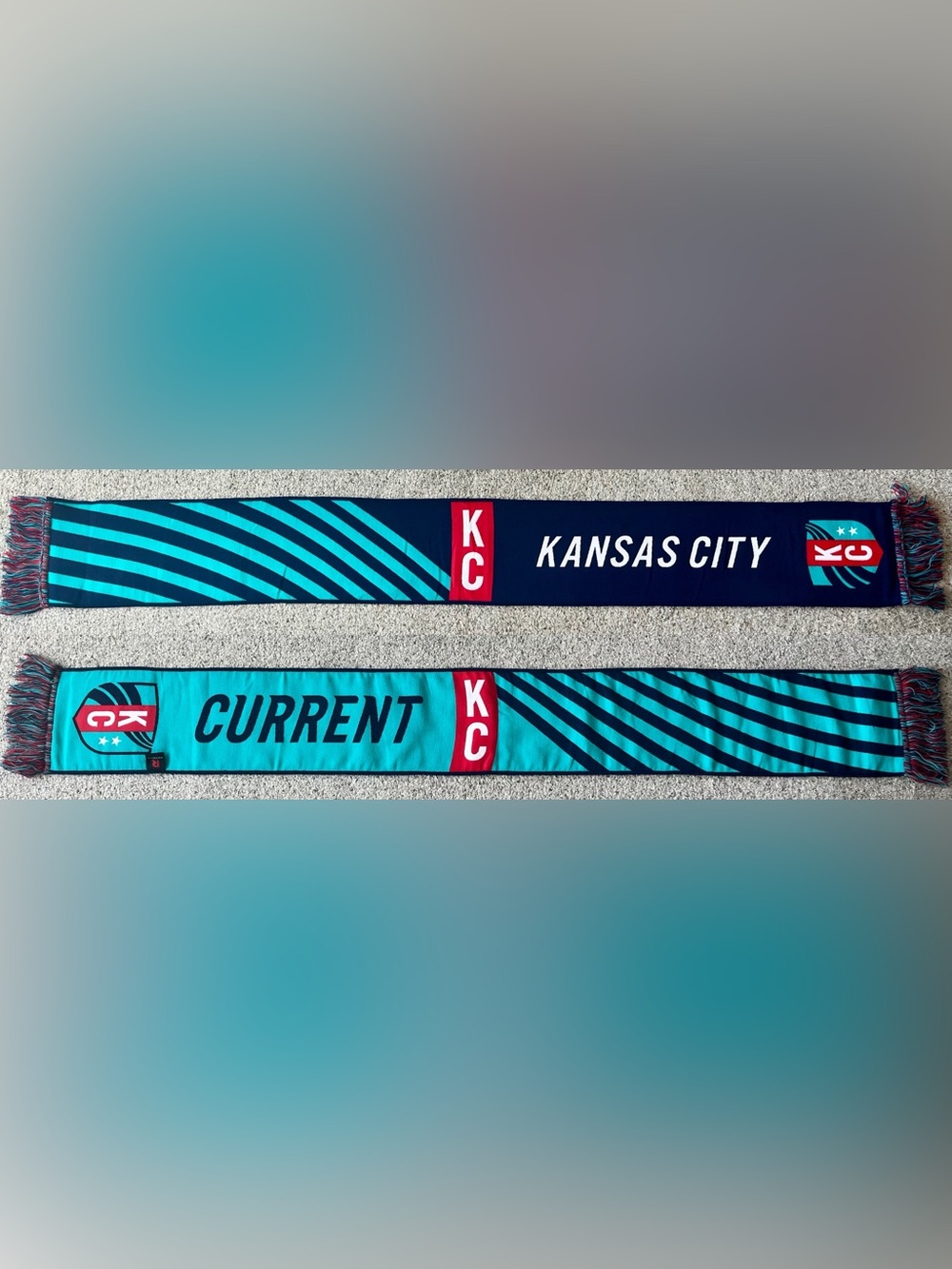 Kansas City KC Current Original Soccer Scarf